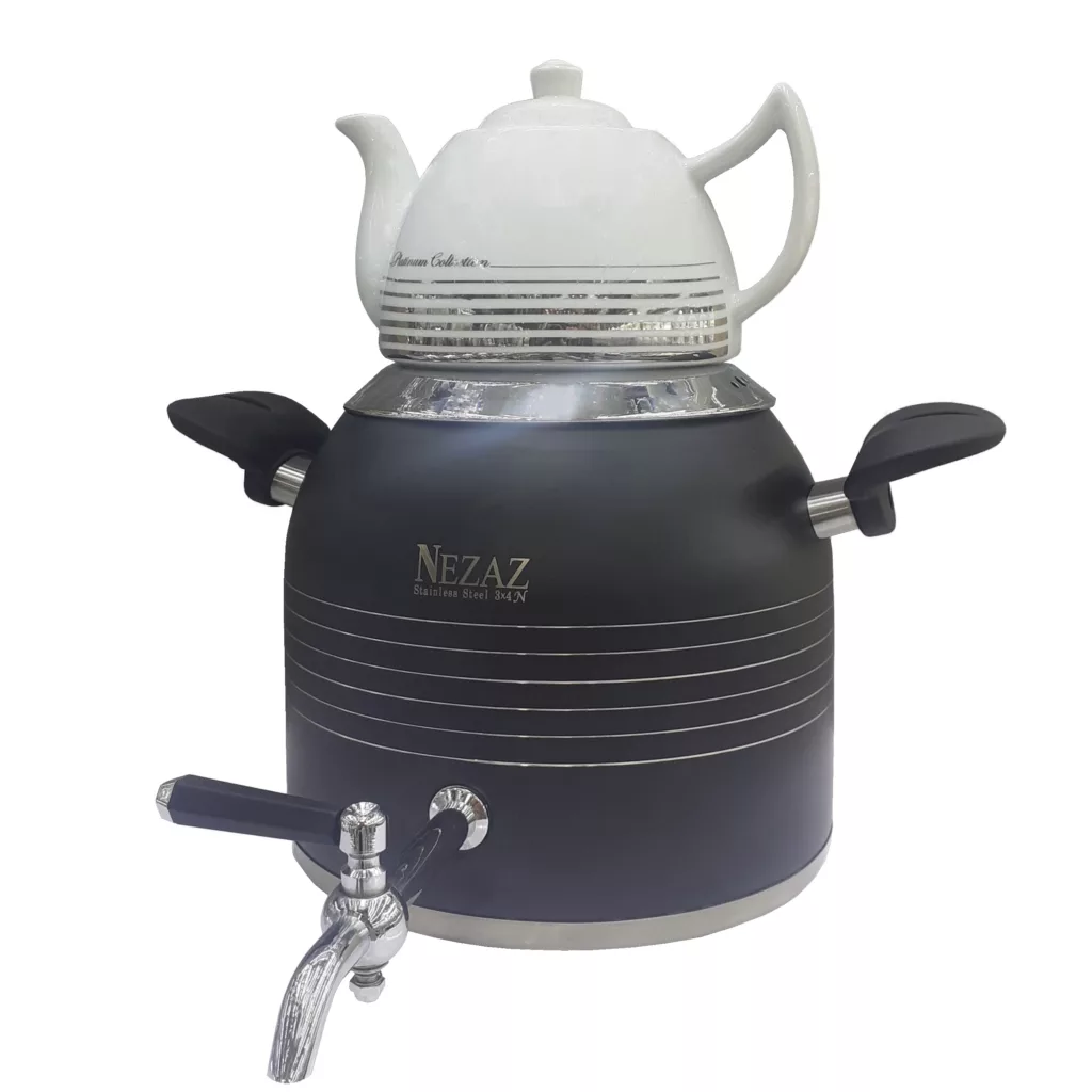 ست کتری و قوری نزاز مدل قالب ترک