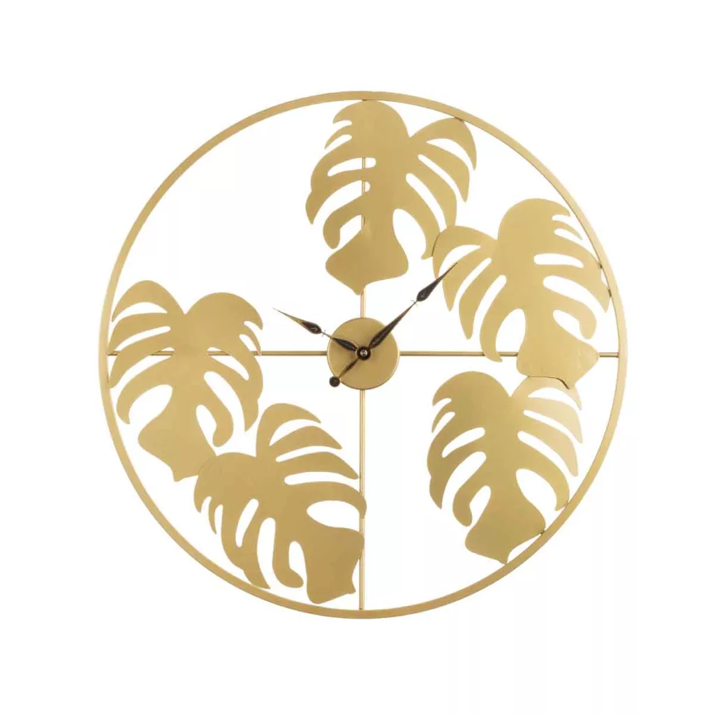 ساعت دیواری مدل برگ انجیری