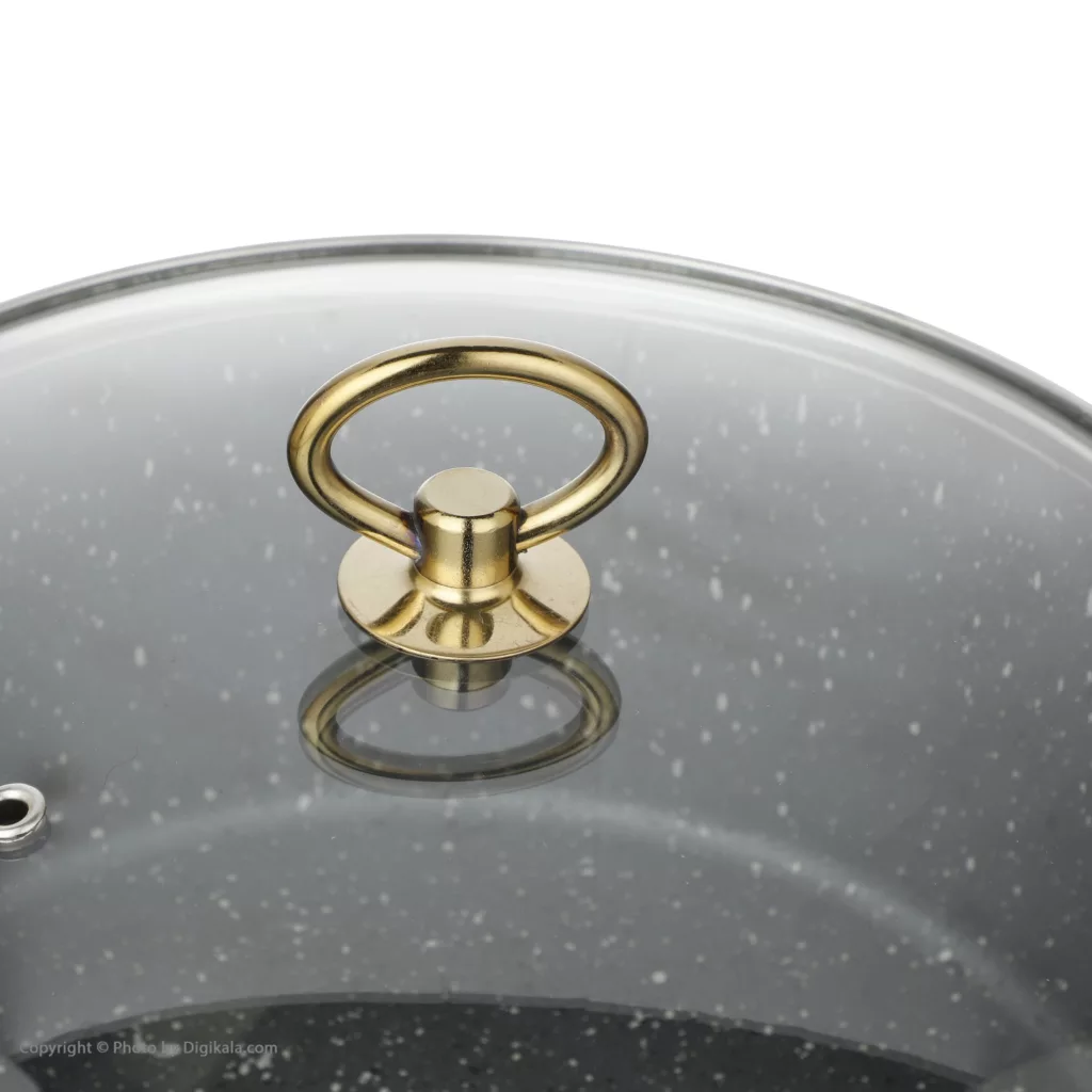 سرویس پخت و پز 9 پارچه کاج نچسب مدل فلورا