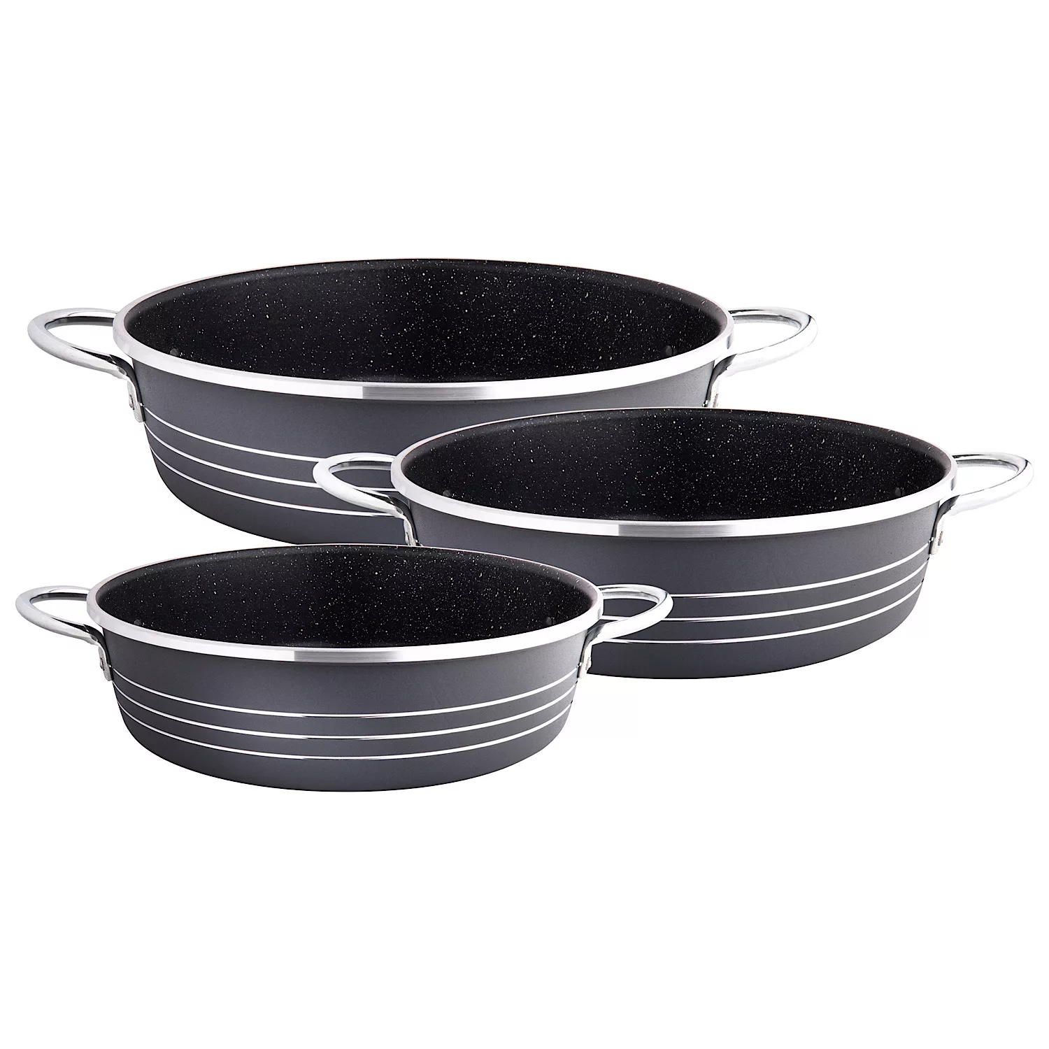 سرویس تابه گرانیتی ۶ پارچه مدل ۶۵۵۶