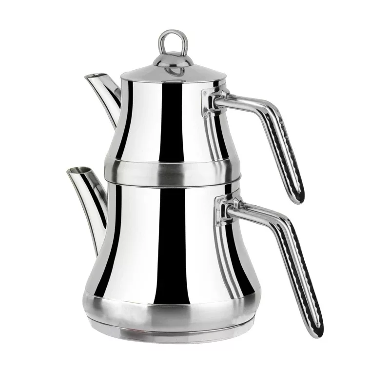 ست کتری و قوری لینس مدل NAZ گنجایش کتری 2.5 لیتر گنجایش قوری 1.2 لیتر