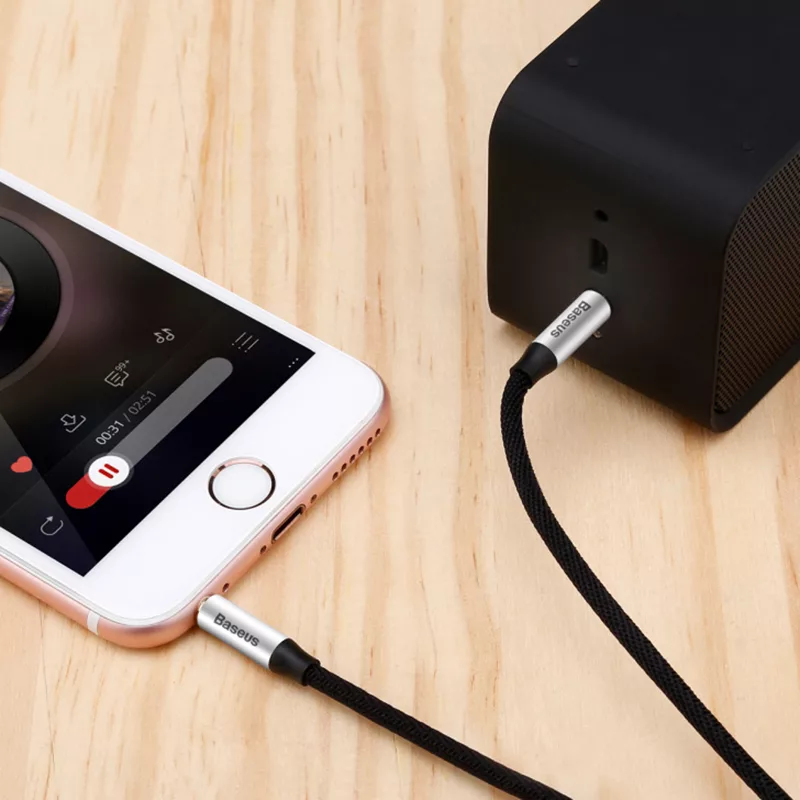 کابل AUX باسئوس مدل CAM30-C91 طول 1.5 متر