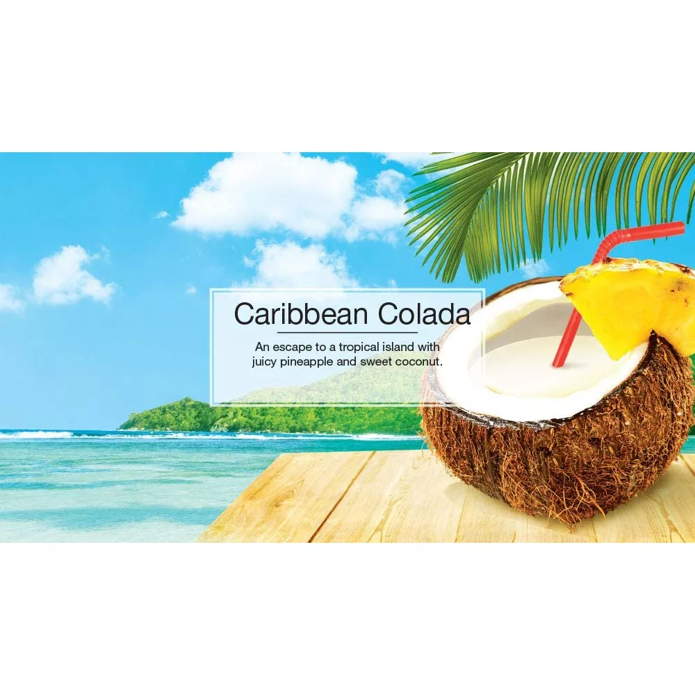 خوشبوکننده خودرو لیتل تریس مدل Caribbean Colada