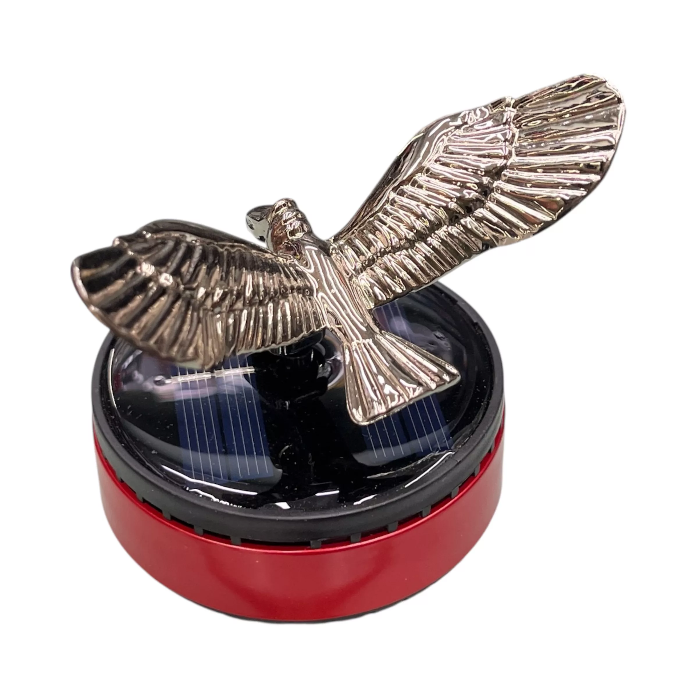 خوشبوکننده  رو داشبوردی خودرو مدل سولار خورشیدی چرخشی طرح پرنده کد RD