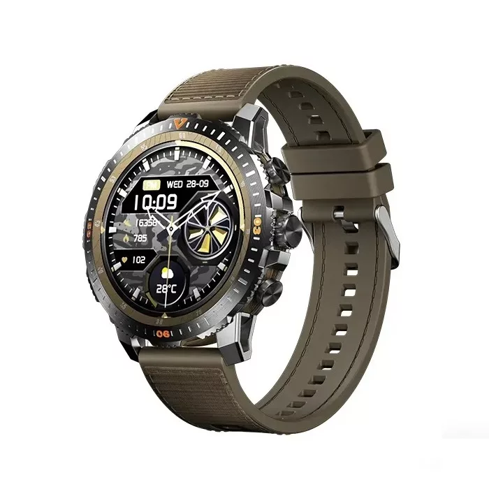 ساعت هوشمند 1.43 اینچی ریمکس مدل 12 با بند سیلیکونی