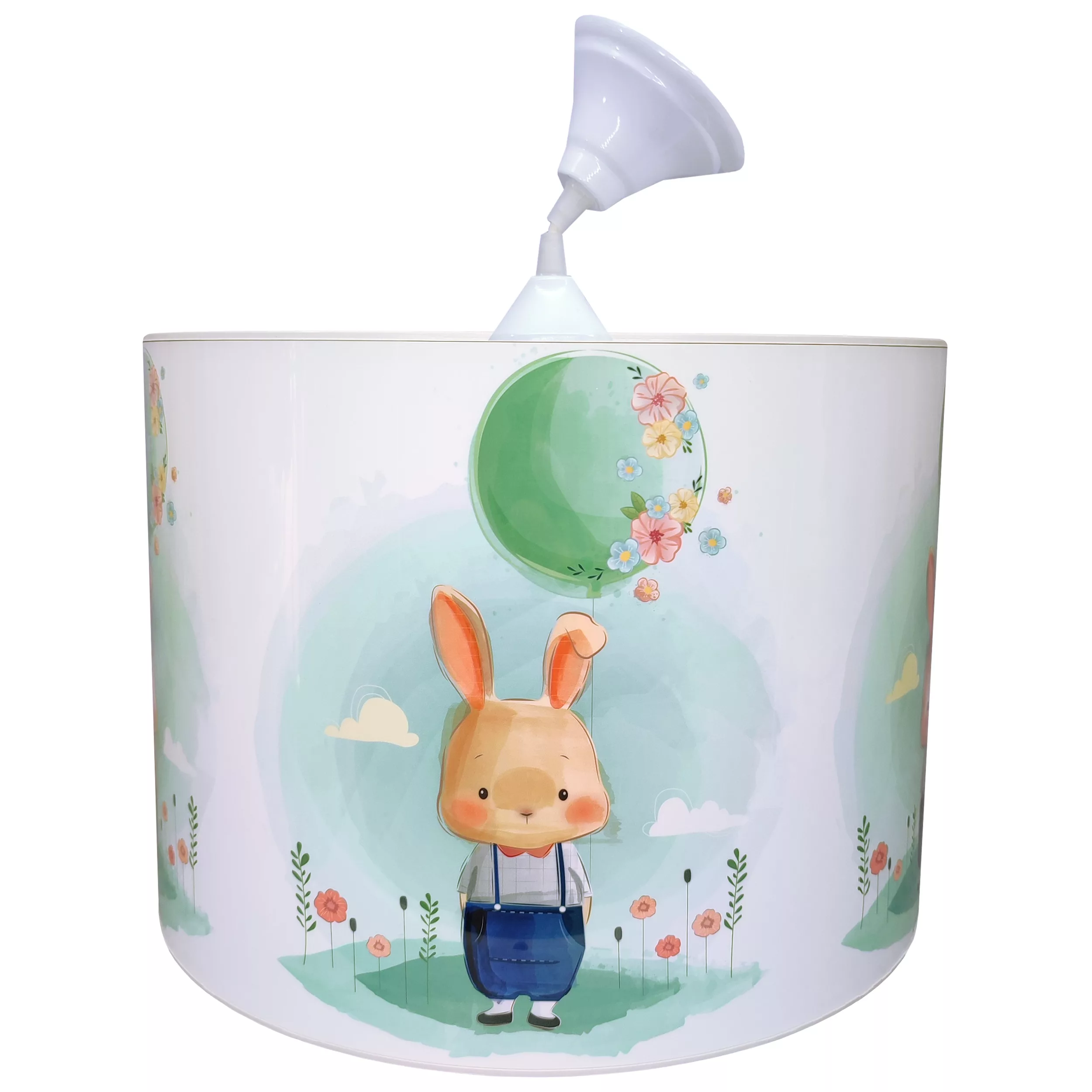 لوستر کودک مدل خرگوش و بادکنک و بیشه