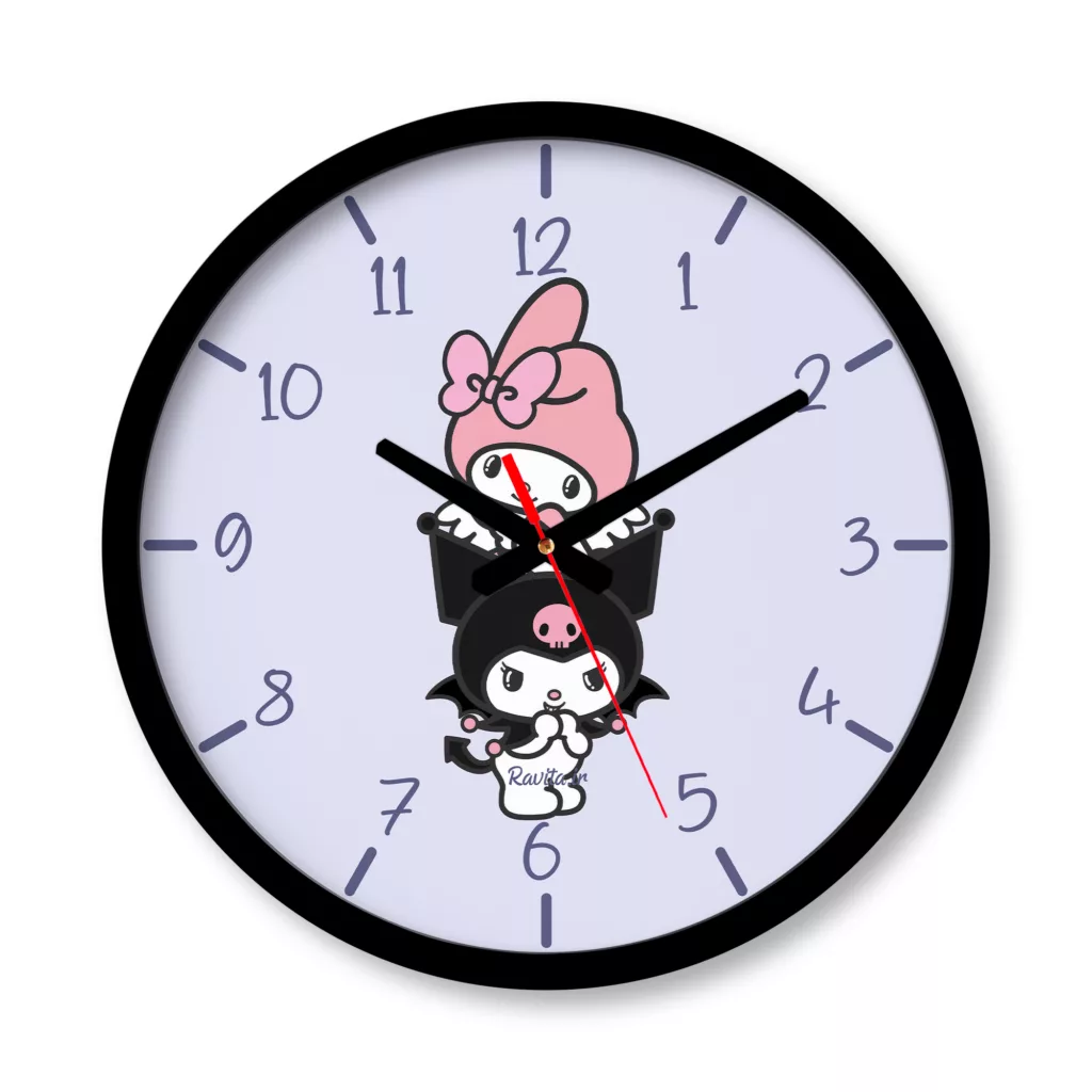 ساعت دیواری راویتا مدل کرومی کد 3601