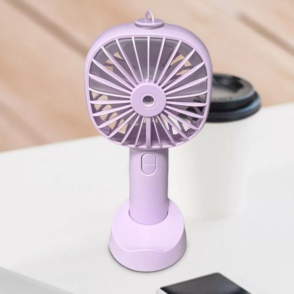 پنکه شارژی مدل  مه پاش Beauty Fan ظرفیت 1200 میلی آمپر ساعت