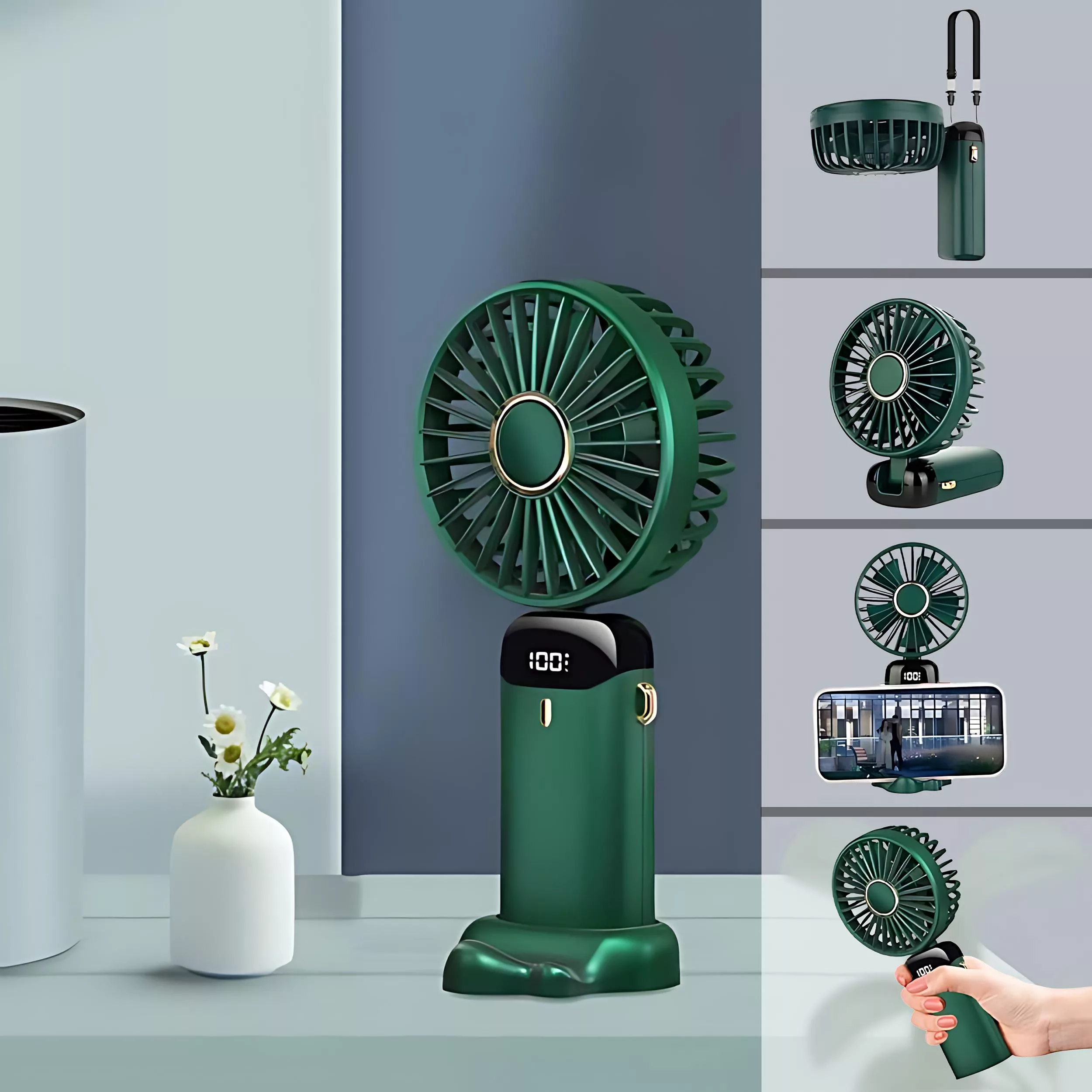 پنکه شارژی مدل N15