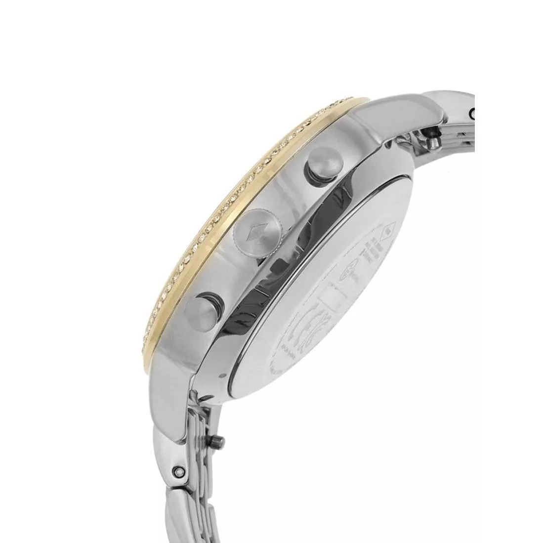 ساعت هوشمند فسیل مدل FTW5035 دارای قابلیت های کنترل موسیقی (Music Player) بند استیل ضدزنگ