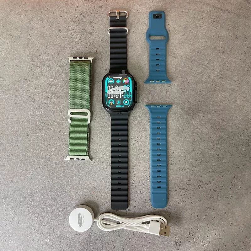 ساعت هوشمند 2.05 اینچی ایکس اینووا مدل X81 ULTRA با بند سیلیکونی