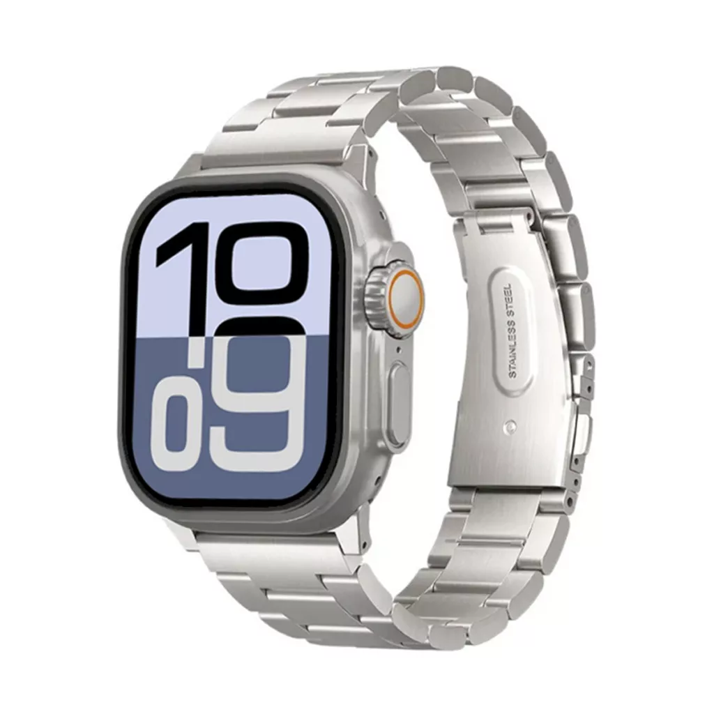 ساعت هوشمند 49 میلی متری آریو مدل WA49 ULTRA بند فلزی