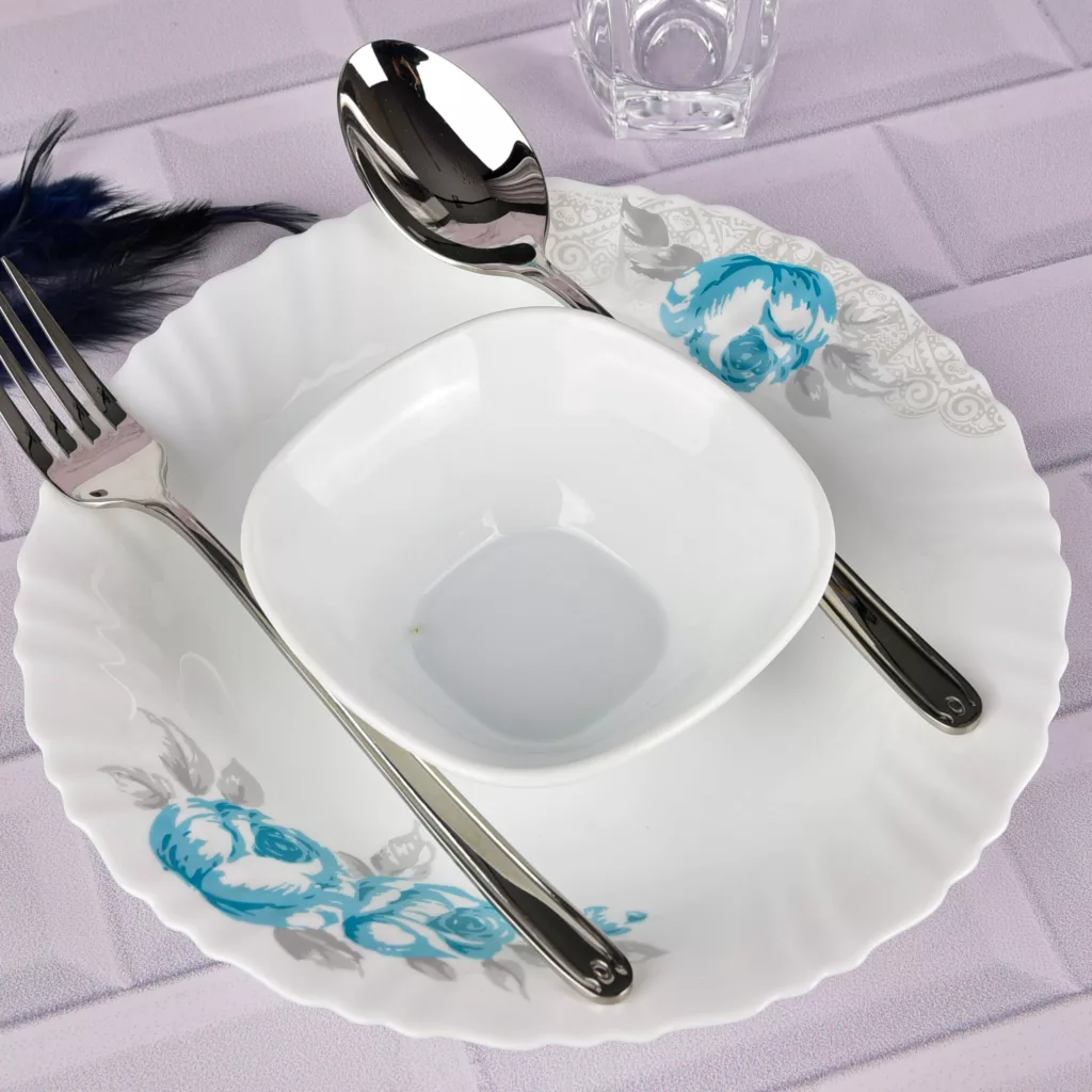 سرویس غذا خوری 27 پارچه دینو مدل رزی مون