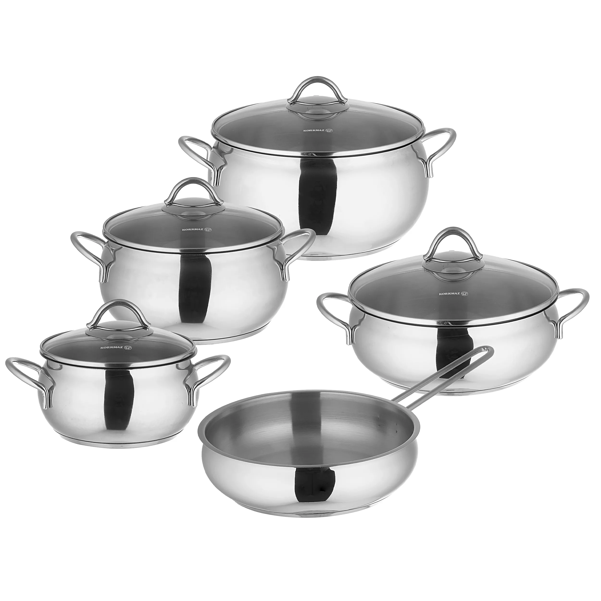 سرویس قابلمه 9 پارچه کرکماز مدل 1800