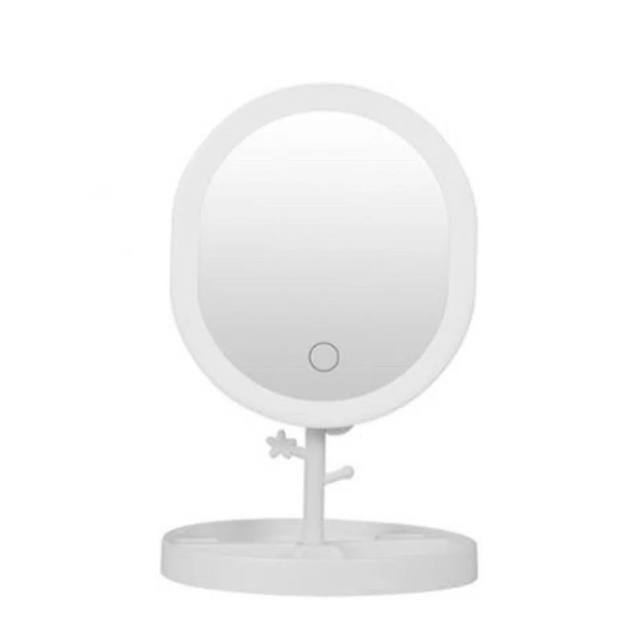 آینه و رینگ لایت آرایشی مدل WD-002-01A