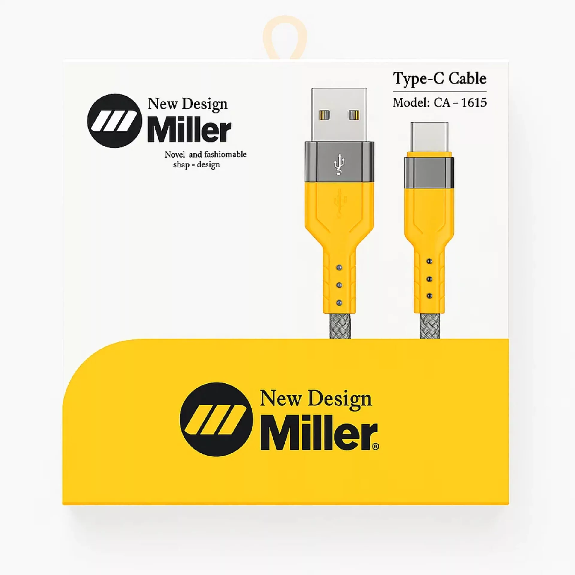 کابل تبدیل USB به USB-C میلر مدل CA-1615 طول 1 متر