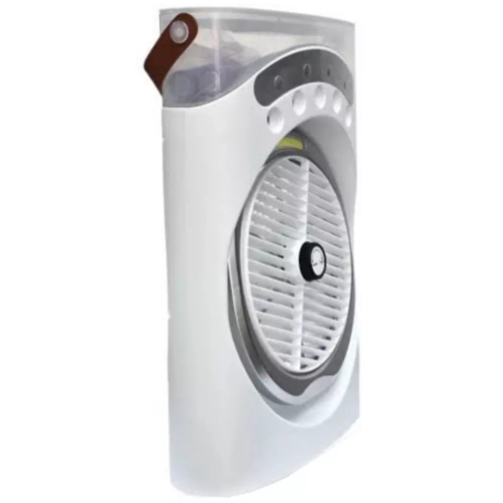 پنکه شارژی مدل مه پاش LED دار YT M 2052 ظرفیت 3600 میلی آمپر ساعت