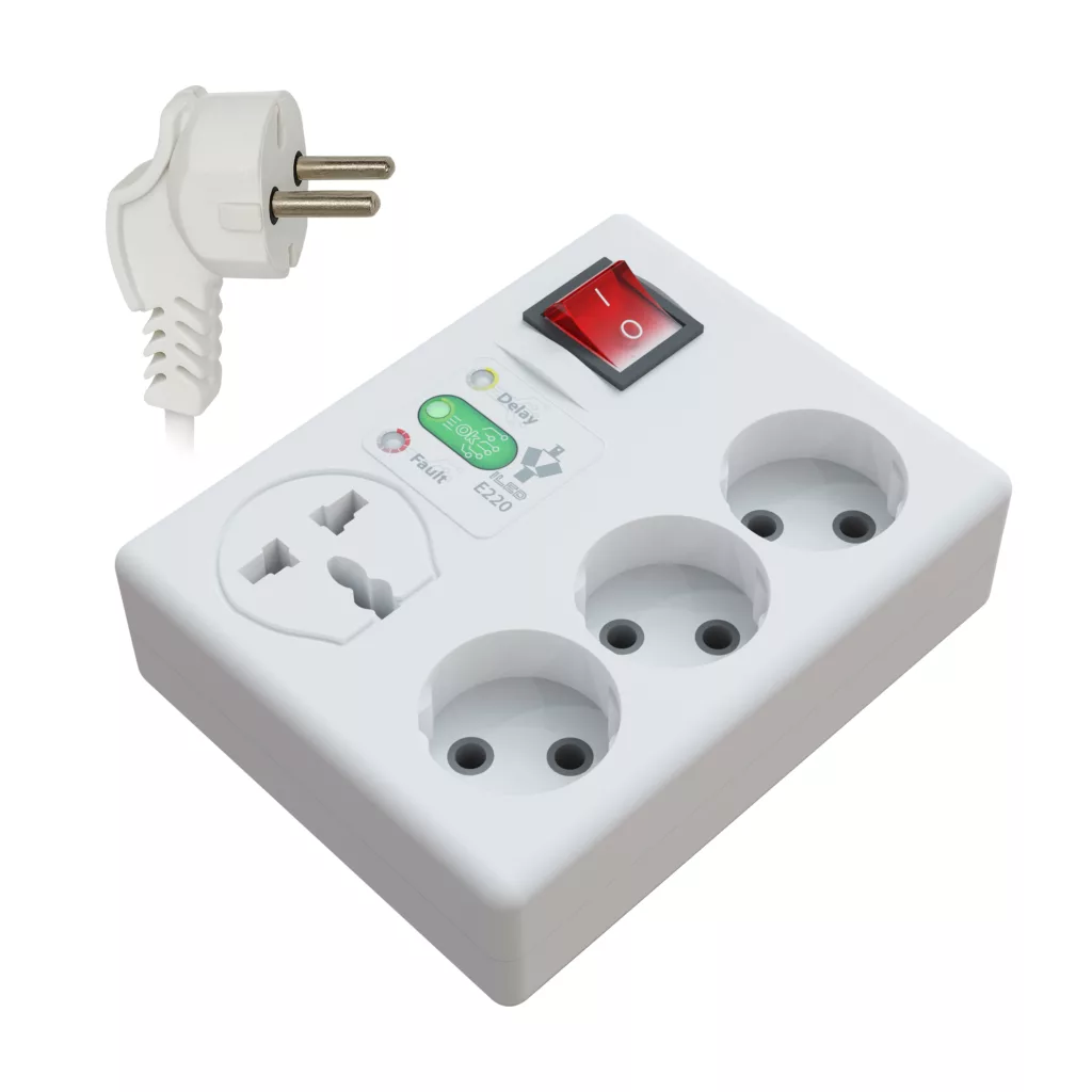 محافظ ولتاژ آی لِد مدل یونیورسال دیجیتالی کد E220