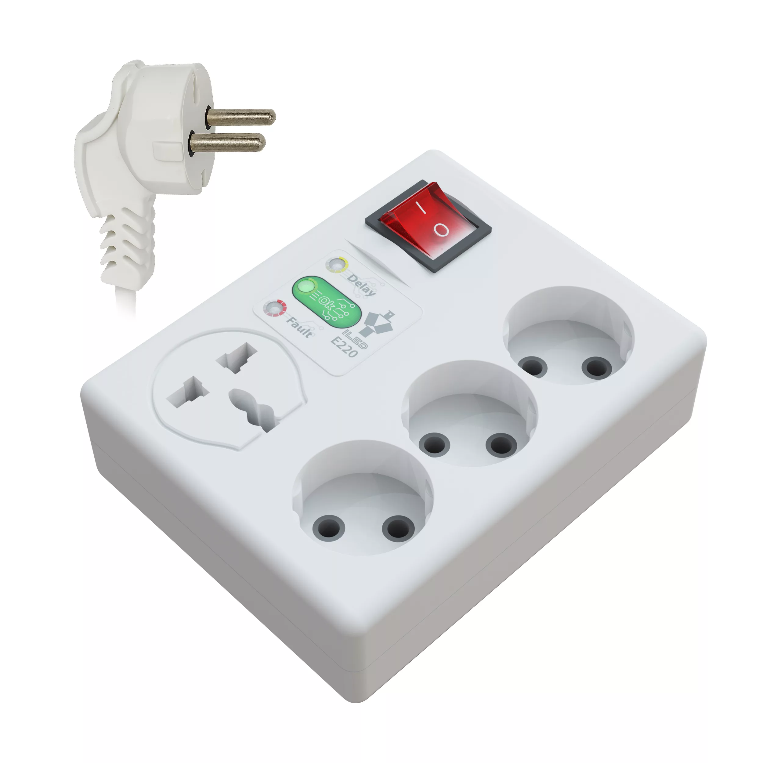 محافظ ولتاژ آی لِد مدل یونیورسال دیجیتالی کد E220