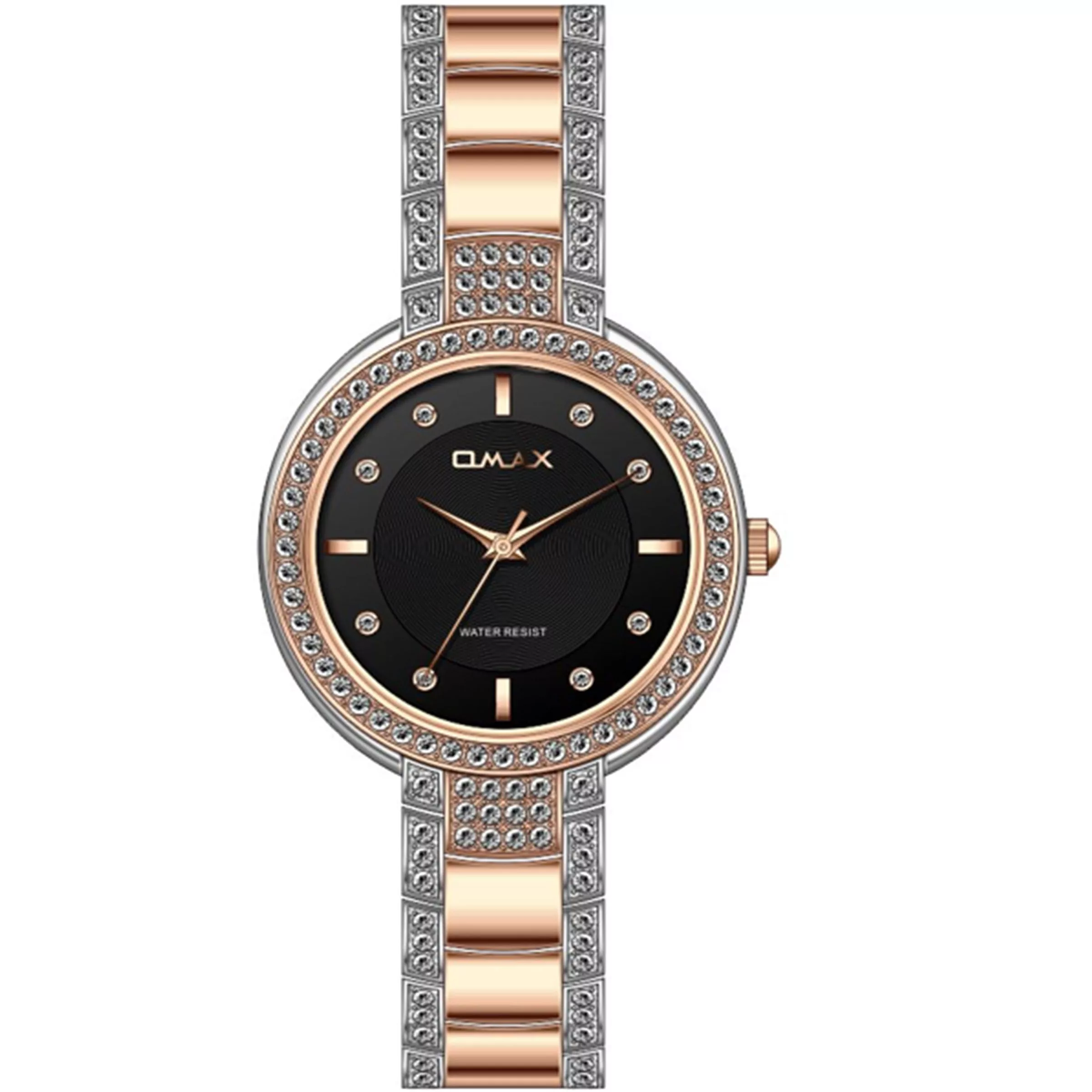 ساعت مچی عقربه‌ای کوارتز زنانه اوماکس مدل JSS016N012