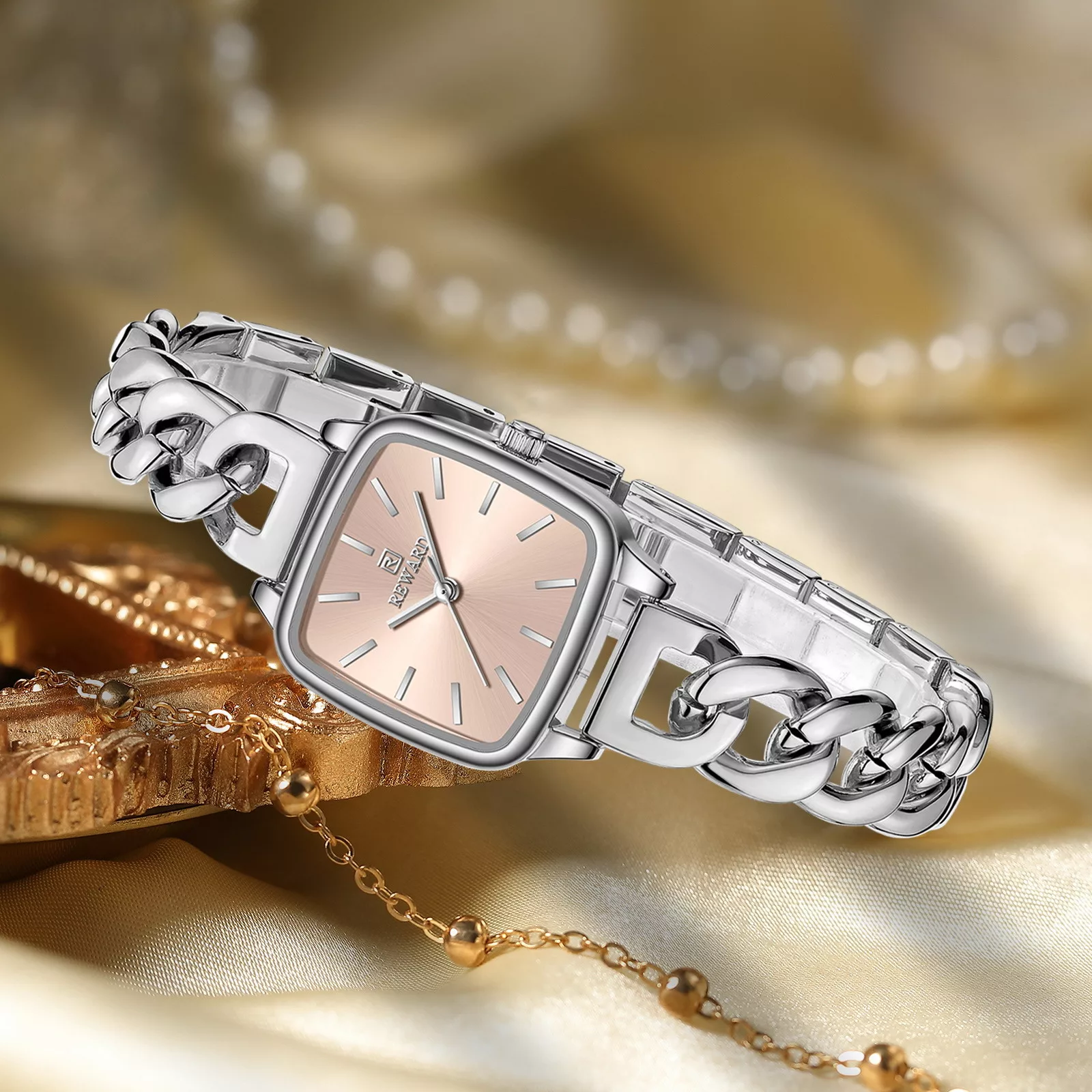 ساعت مچی عقربهای کوارتز زنانه ریوارد مدل 211513