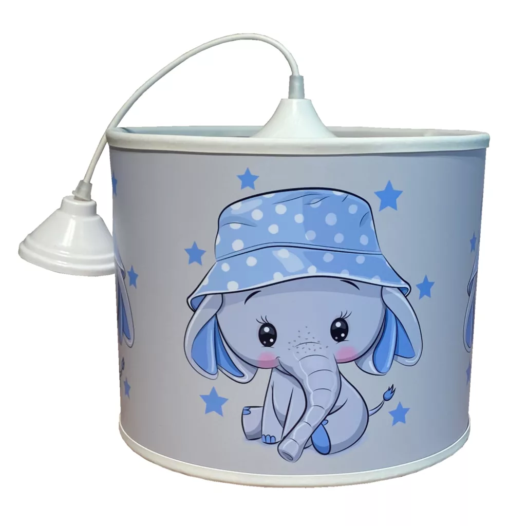 لوستر کودک مدل فیل کلاه دار