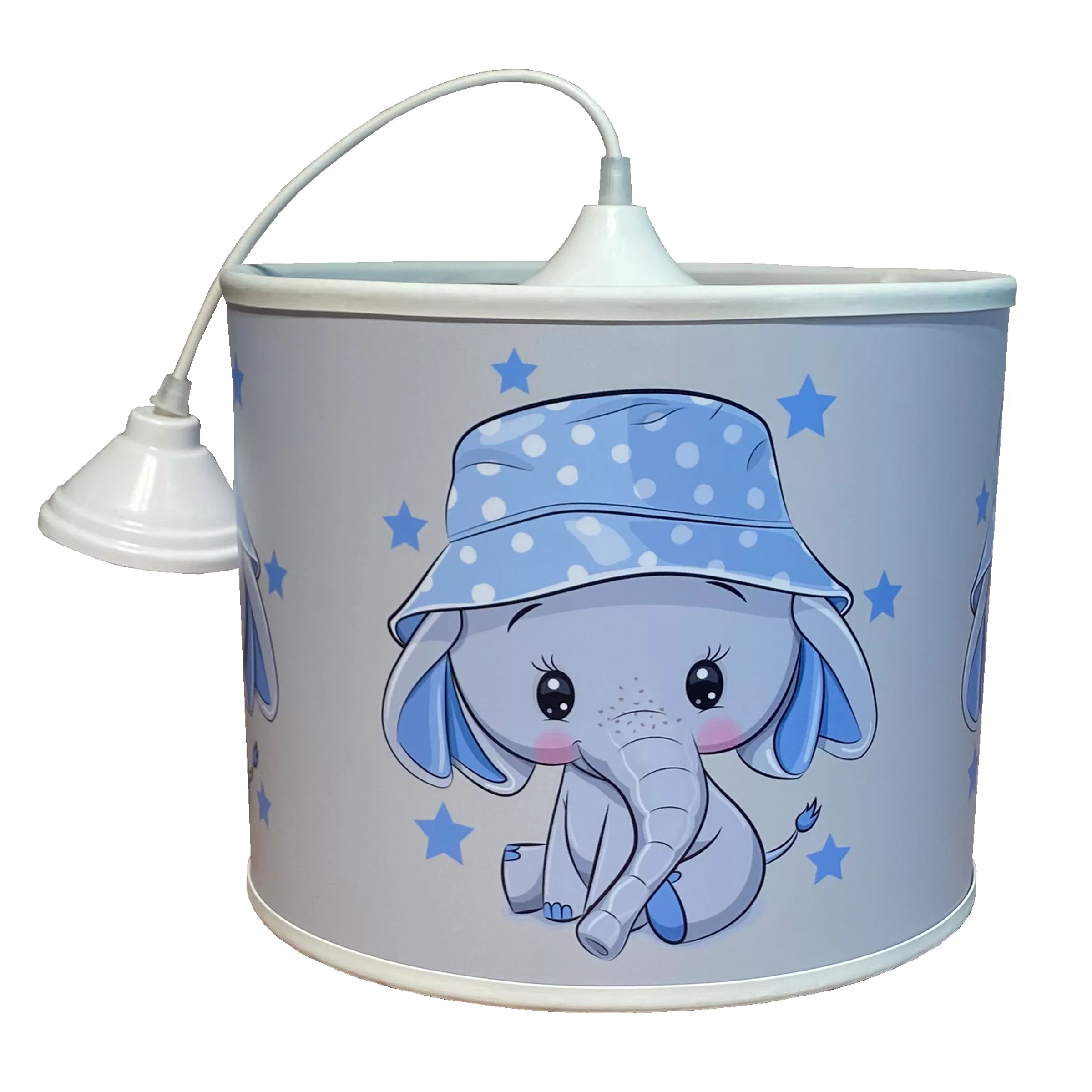 لوستر کودک مدل فیل کلاه دار