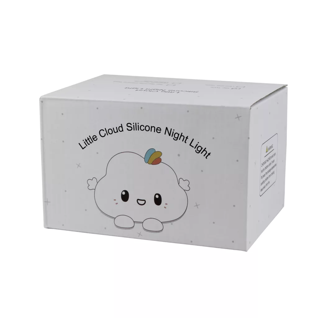 چراغ خواب کودک مدل سیلیکونی طرح ابر کد WH-A12