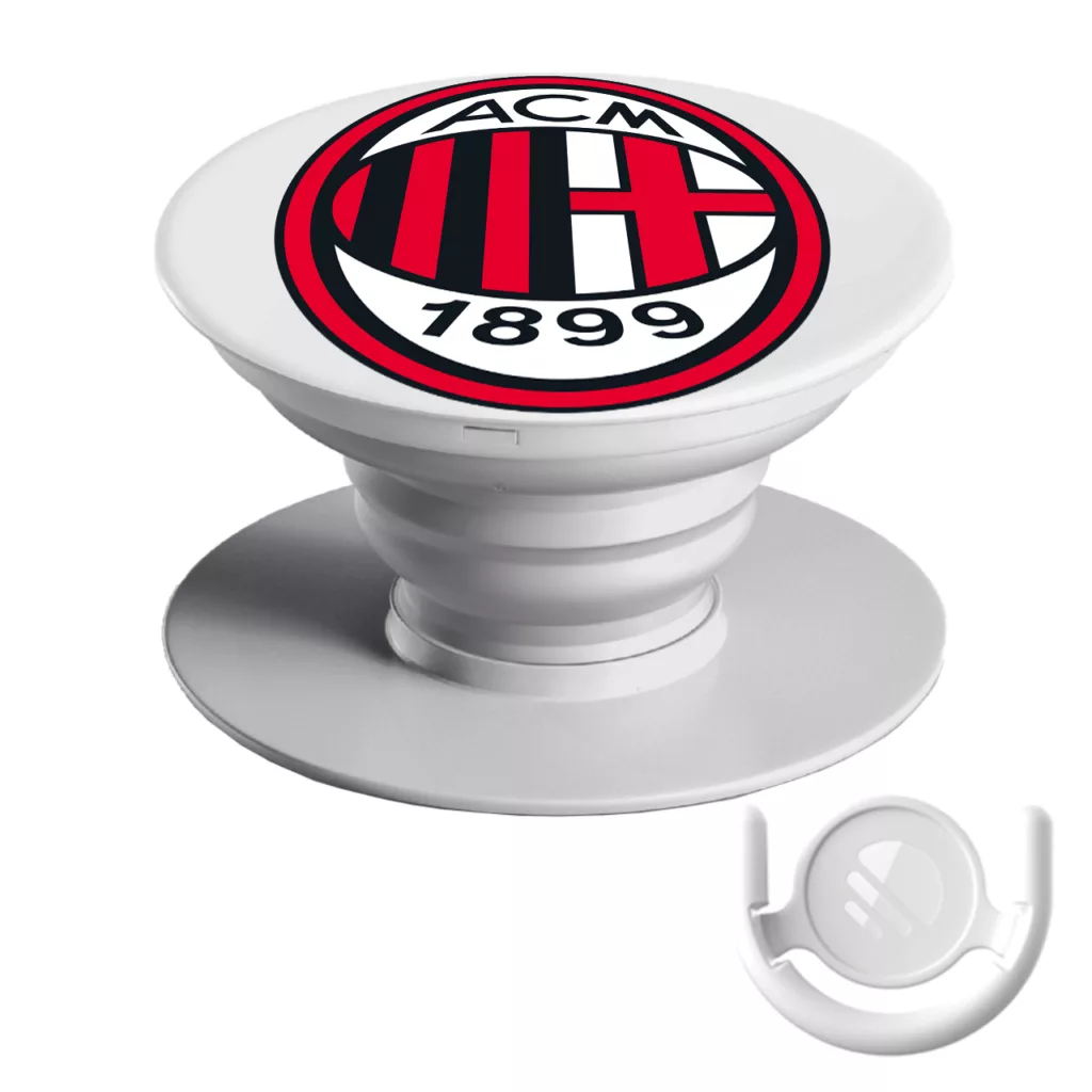 پایه نگهدارنده گوشی موبایل پاپ سوکت مگافون طرح آث میلان مدل 9600 به همراه پاپ کلیپ