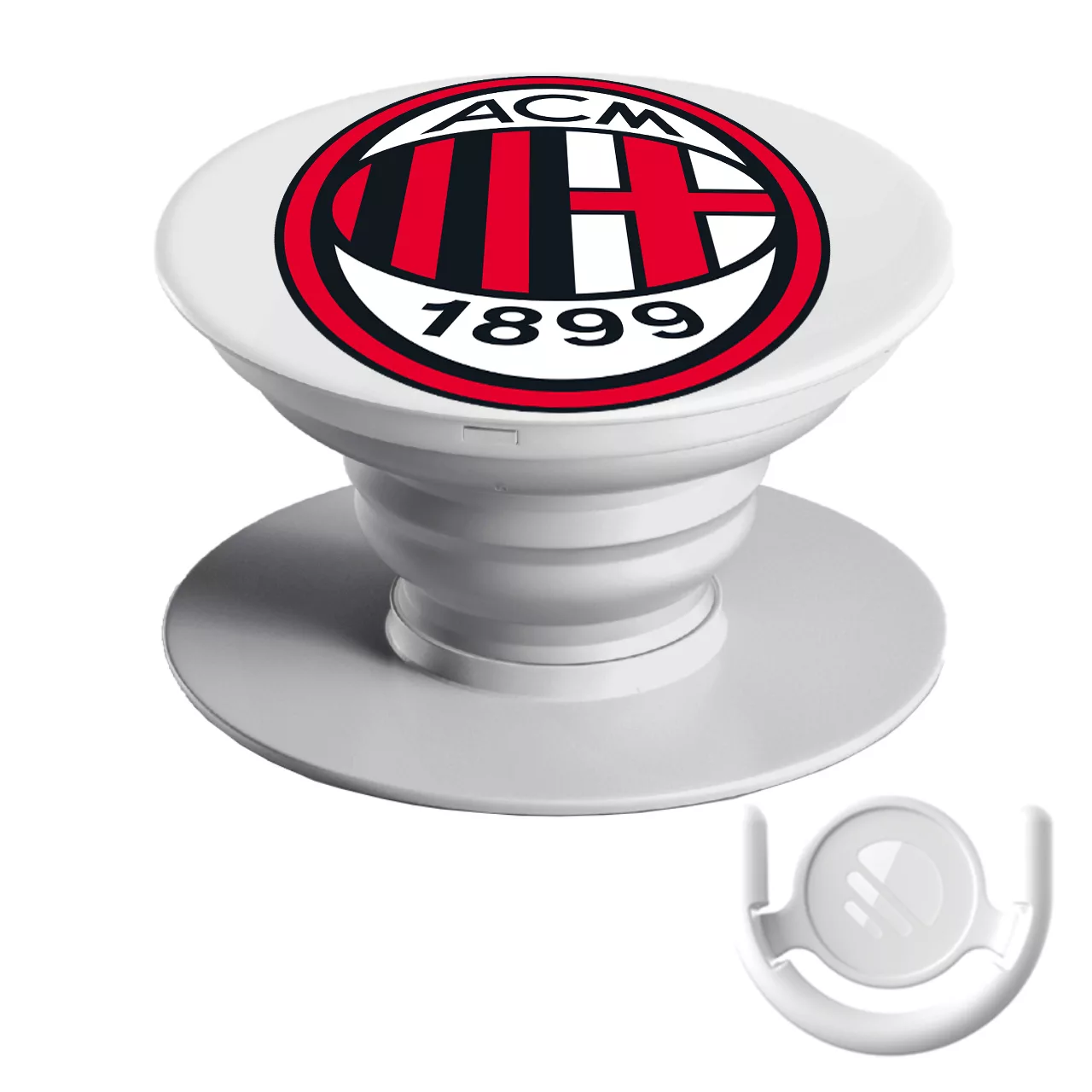 پایه نگهدارنده گوشی موبایل پاپ سوکت مگافون طرح آث میلان مدل 9600 به همراه پاپ کلیپ