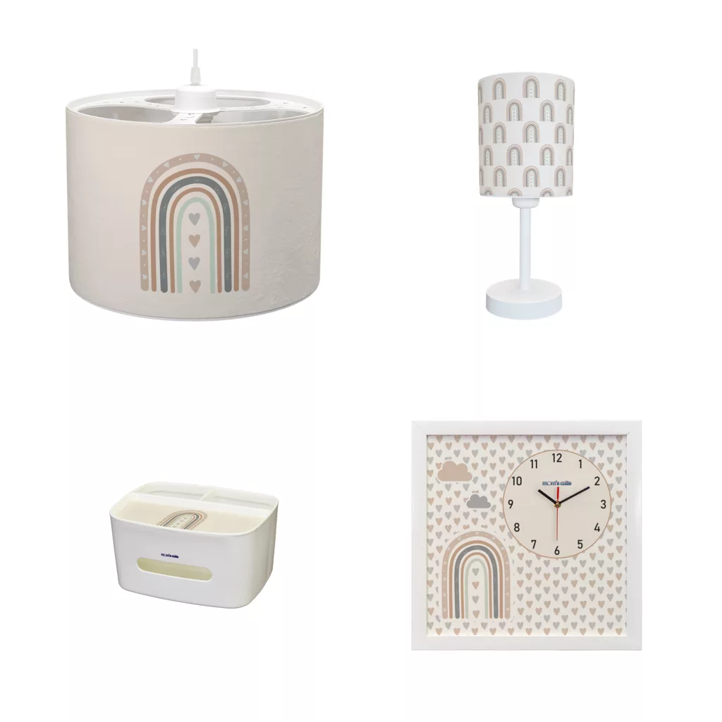 ست لوستر کودک مامز کیوتی مدل PL-88 بسته 4 عددی