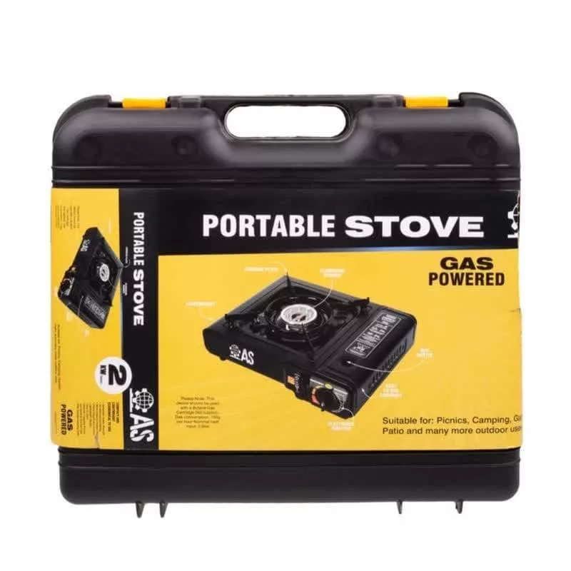 اجاق سفری مدل آویژه صنعت به همراه 4 عدد کپسول