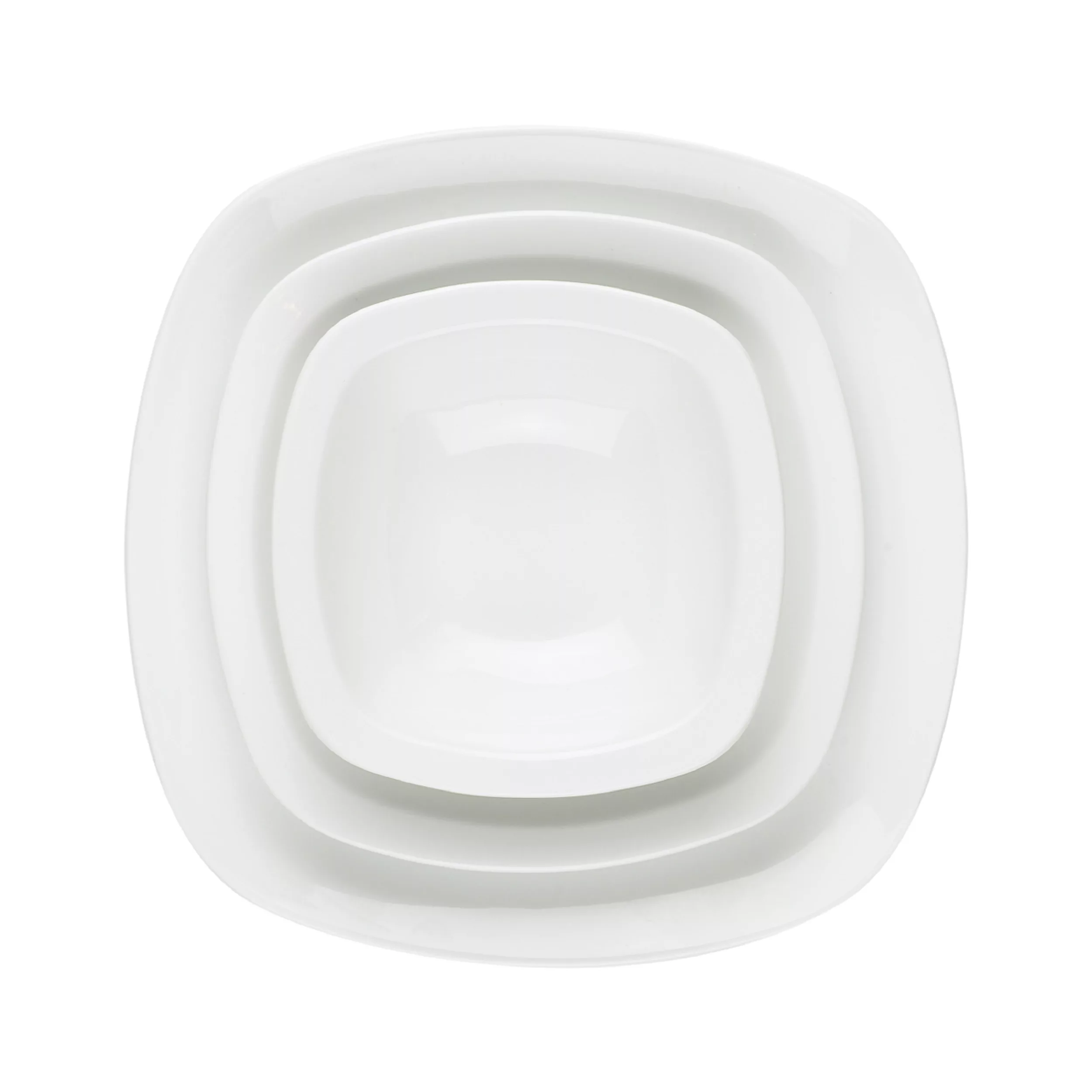 سرویس 27 پارچه چینی زرین ایران مدل کواترو سفید درجه عالی