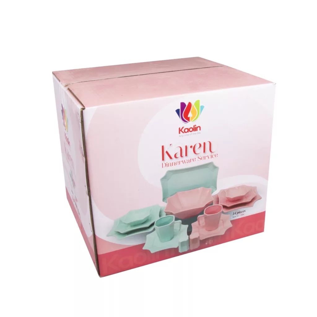 سرویس غذاخوری 14 پارچه کائولین مدل کارن