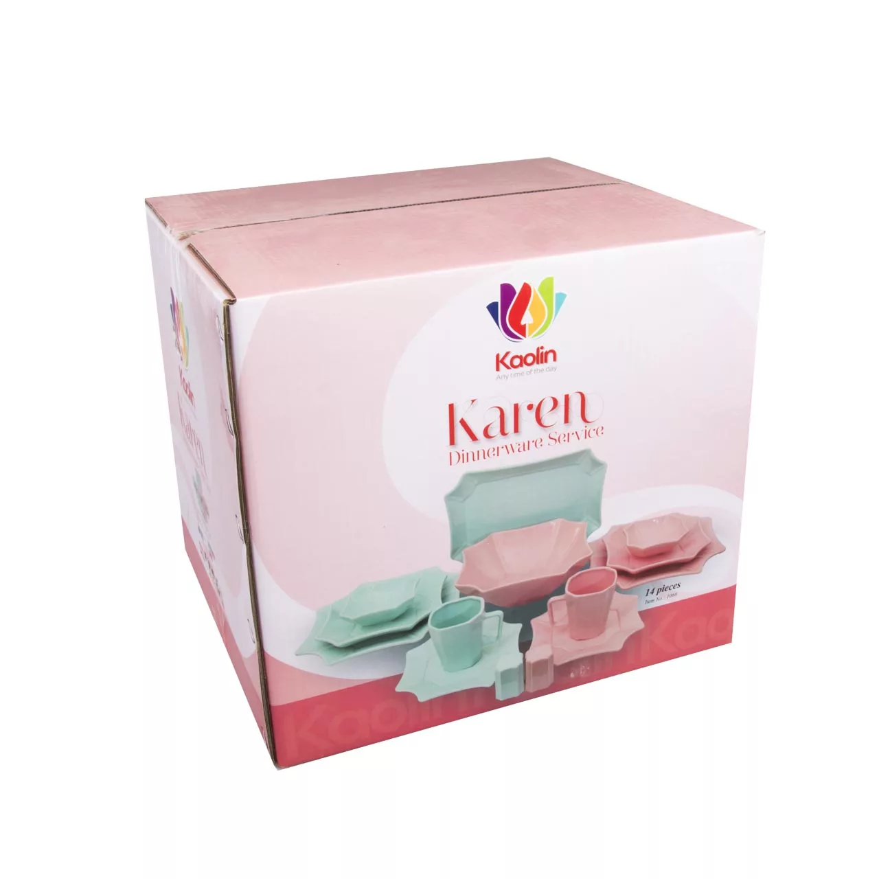 سرویس غذاخوری 14 پارچه کائولین مدل کارن