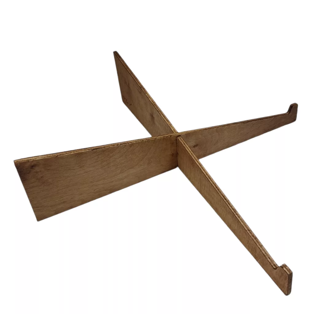 پایه نگهدارنده لپ تاپ مهراب چوب مدل ضربدری