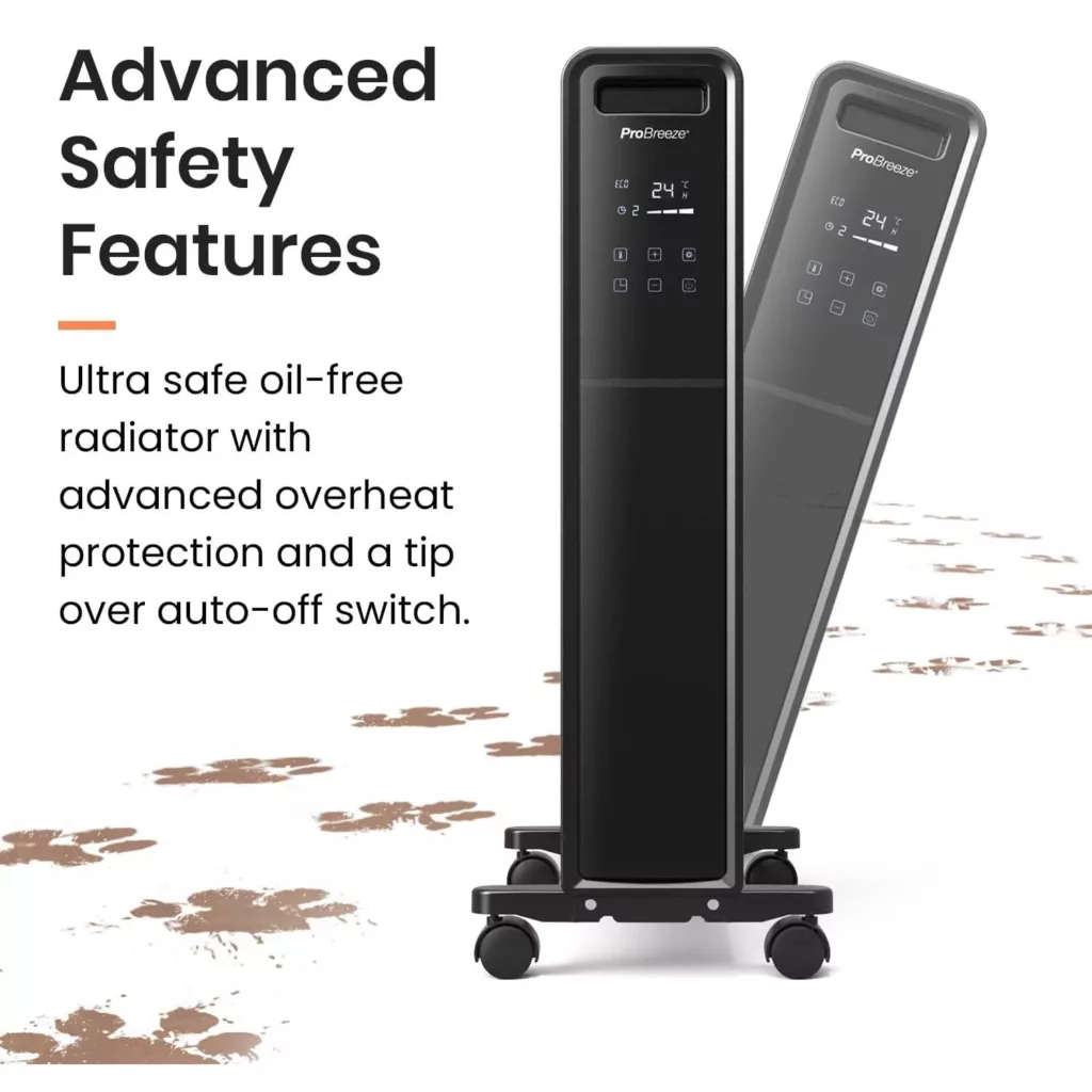 شوفاژ برقی پنلی پرو بریز مدل PB-H14B-EU