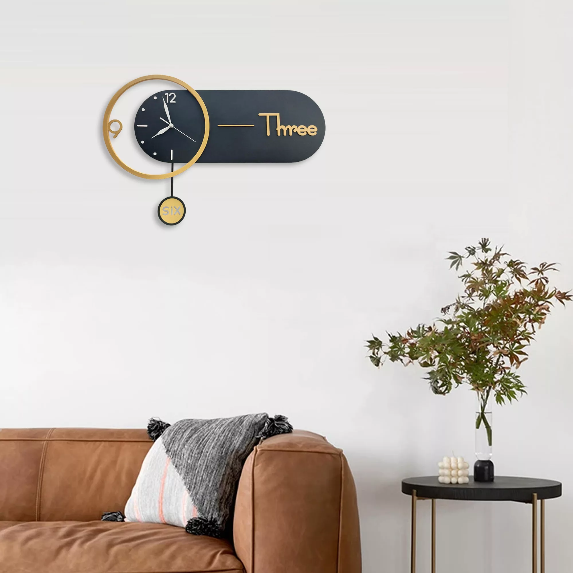 ساعت دیواری آرت نوین مدل مدرن 6040