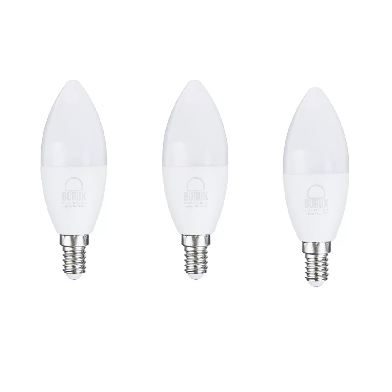 لامپ ال ای دی 7 وات بروکس مدل ۱۳۷۲ پایه E14 بسته 3 عددی