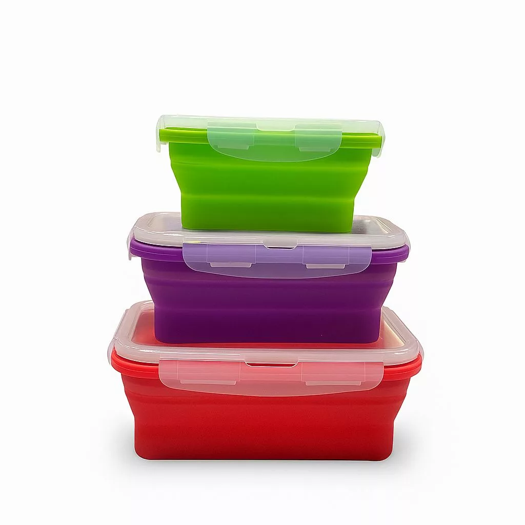 ظرف غذا مدل سیلیکونی تاشو