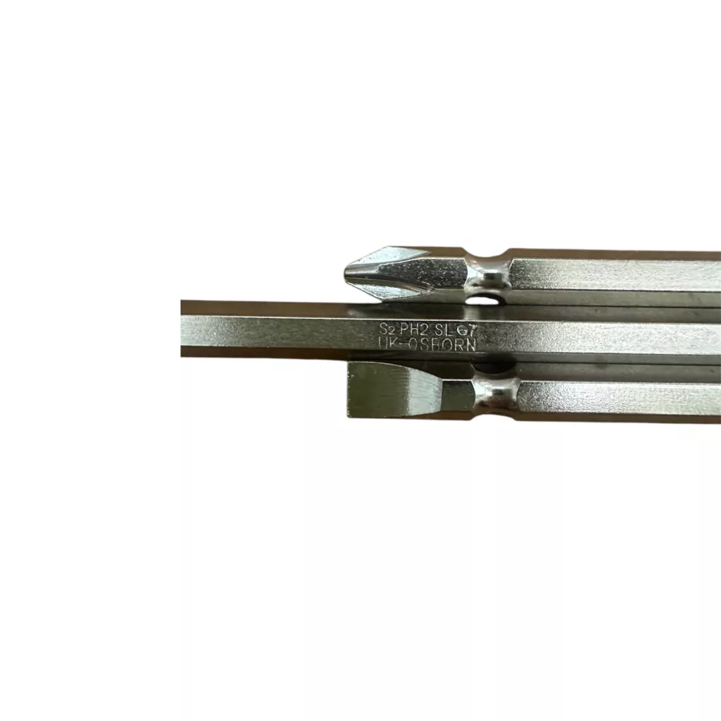 سری پیچ گوشتی یک سر چهار سو یک سر دو سو ازبورن مدل PH2×SL7 سایز 200 میلی متر مجموعه 10 عددی