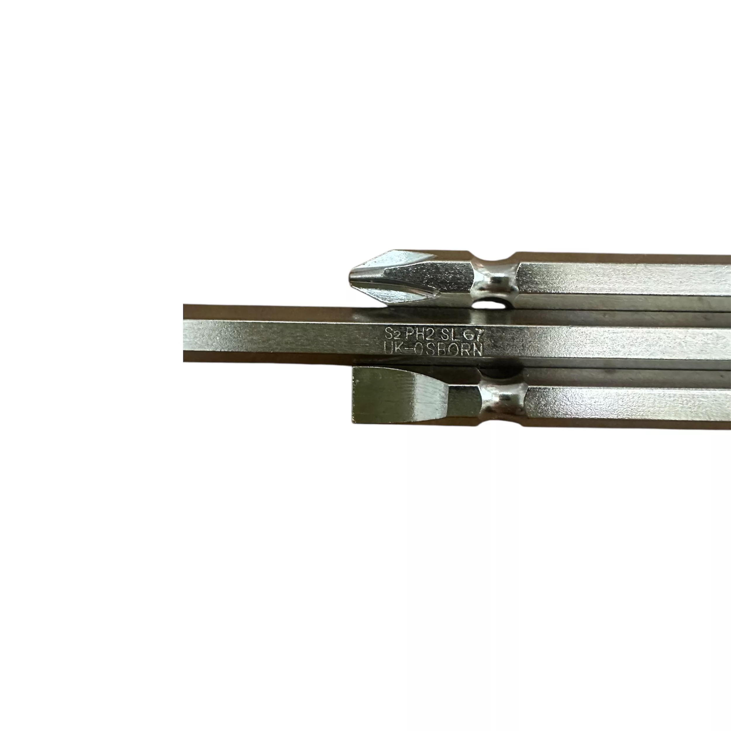 سری پیچ گوشتی یک سر چهار سو یک سر دو سو ازبورن مدل PH2×SL7 سایز 200 میلی متر مجموعه 10 عددی