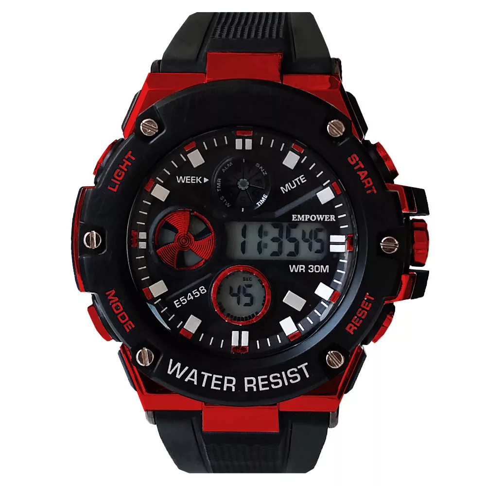 ساعت مچی دیجیتال مردانه امپاور مدل اسپرت ورزشی ضدآب کد 658