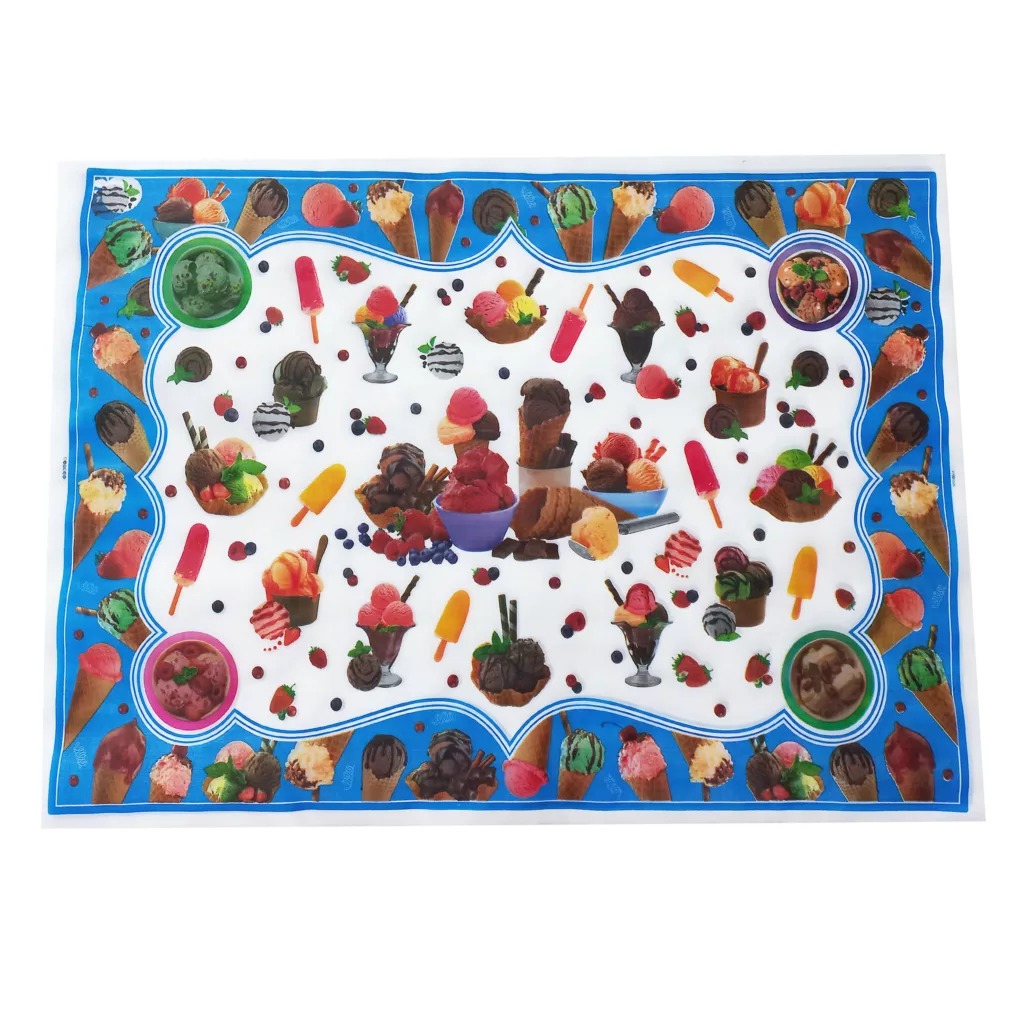 سفره 6 نفره طرح بستنی کد 032