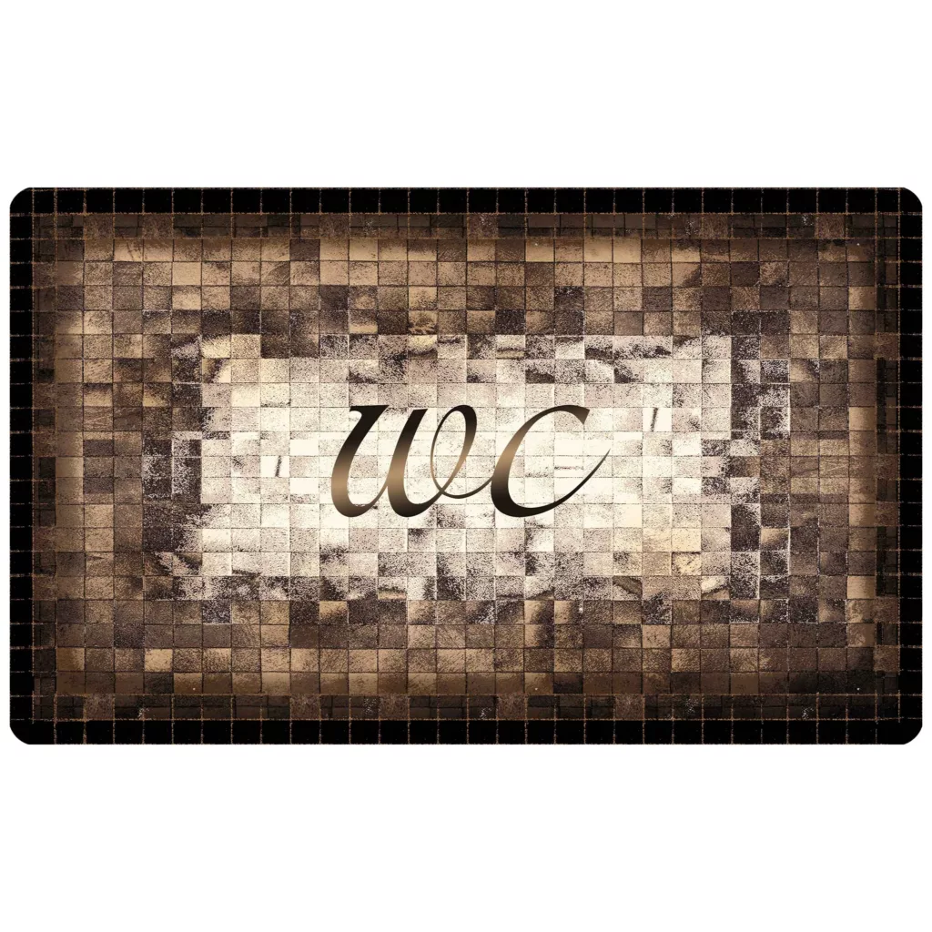 پادری مدل Wc طرح ترک کد S415 سایز 75×45 سانتی متر