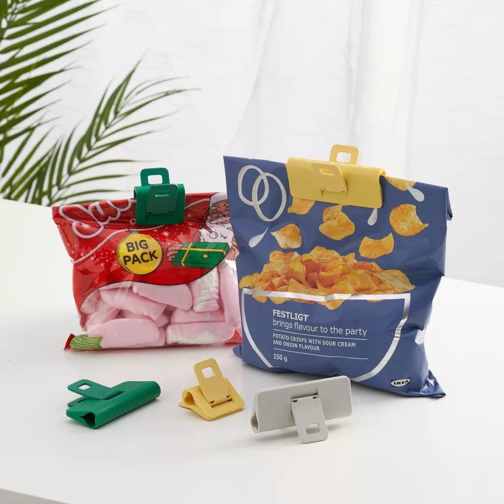 گیره کیسه ایکیا مدل ORINGABBORRE بسته 9 عددی