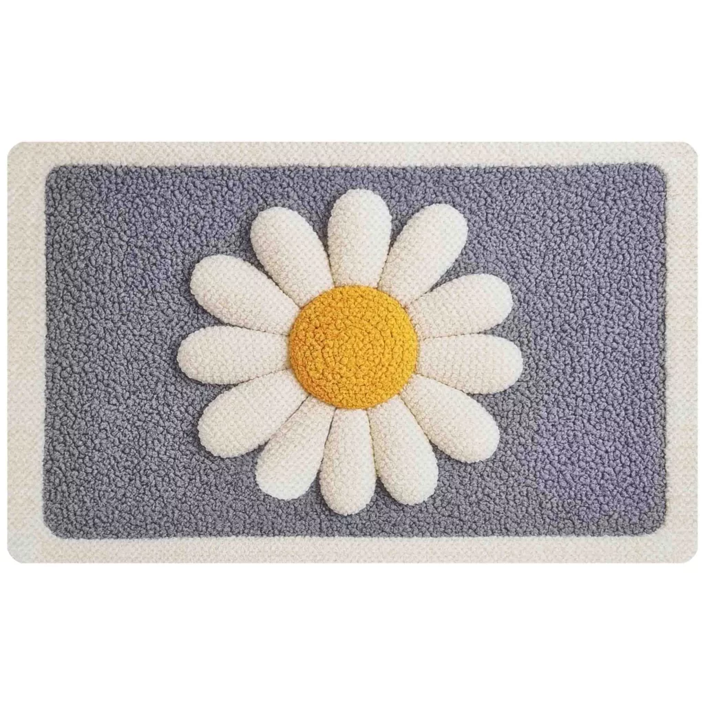 پادری مدل اسفنجی طرح ترک کد RS.182 سایز 70×50 سانتی‌متر مناسب برای فضای داخلی