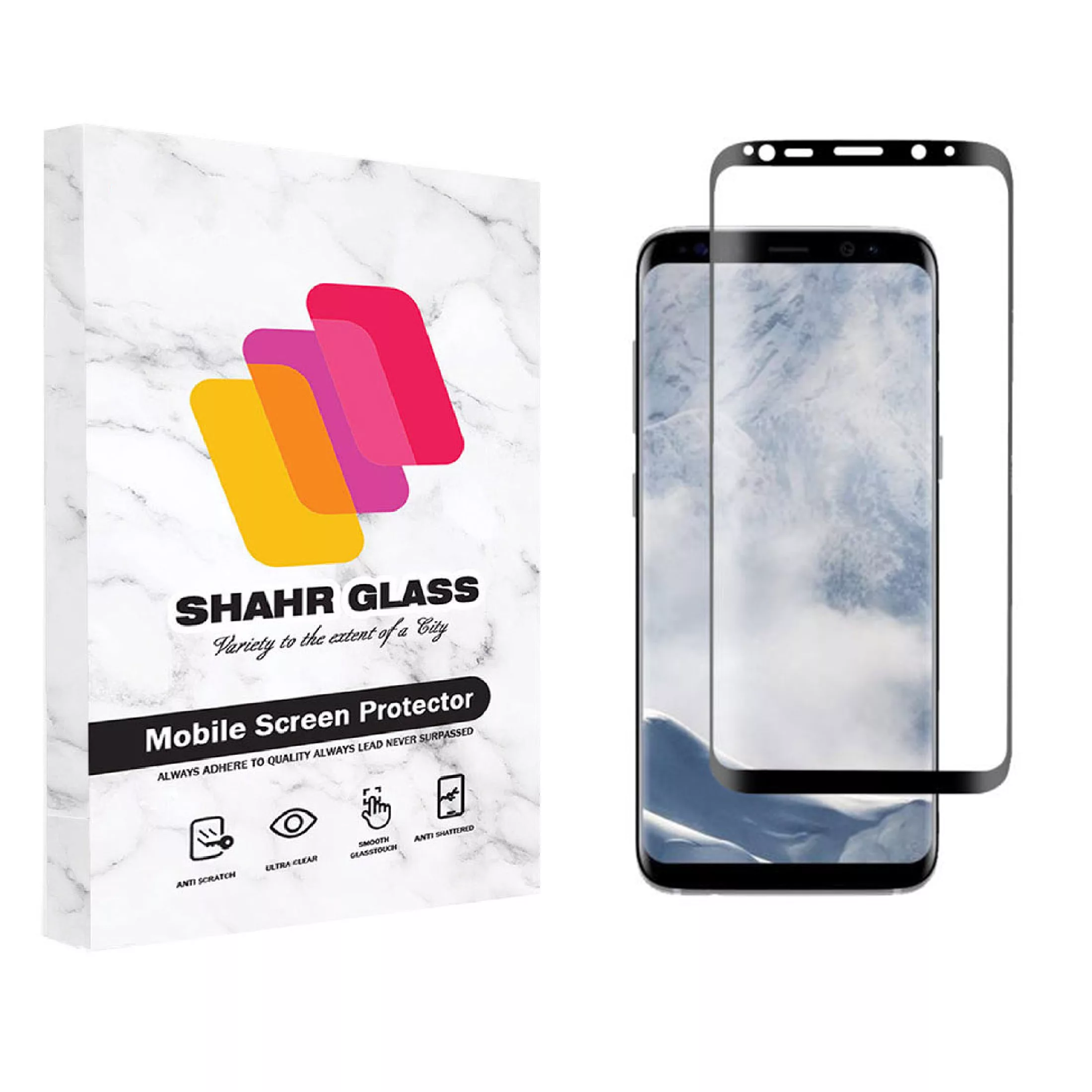 محافظ صفحه نمایش سرامیکی شهر گلس مدل CRA مناسب برای گوشی موبایل سامسونگ Galaxy S9 plus