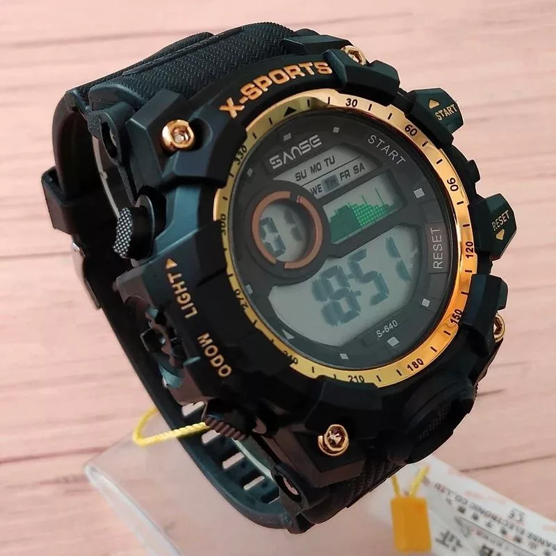 ساعت مچی دیجیتال مردانه مدل تک زمانه_09