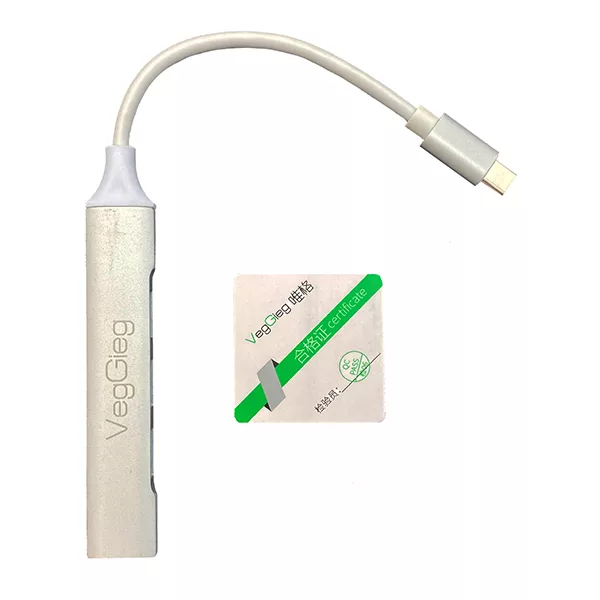هاب چهار پورت  USB-C وگیگ مدل V-K303